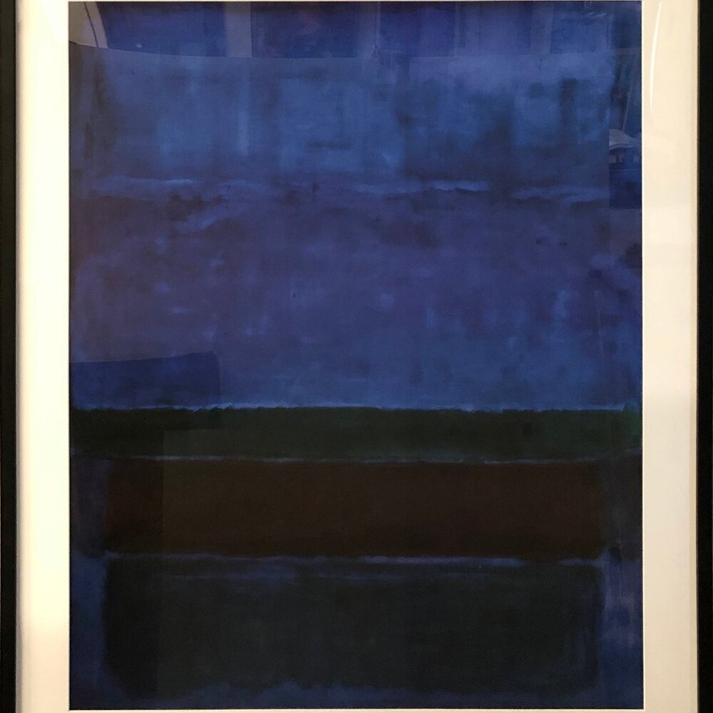Mark Rothko Blue, Green and Brown